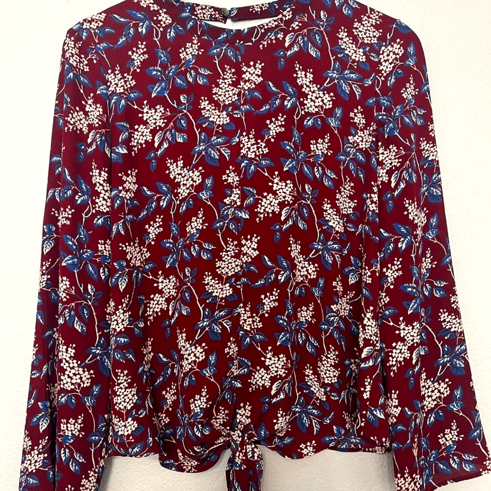 Floral Sheer Shirt